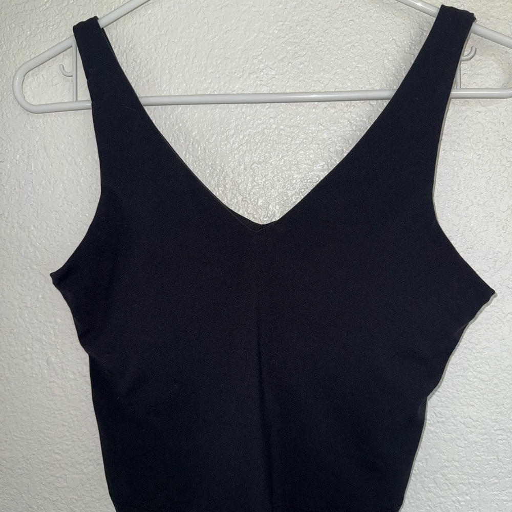 Black V-Neck Women’s Tank Top - Athleta